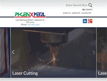 Tablet Screenshot of phoenixmetal.com